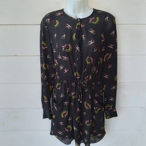 A.L.C. Silk Drawstring Waist Dress, 2